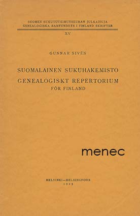 Sivén, Gunnar - Suomalainen sukuhakemisto 