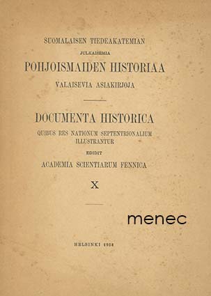 Hakamies, Reino - Glossarium latinitatis medii aevi Finlandicae 