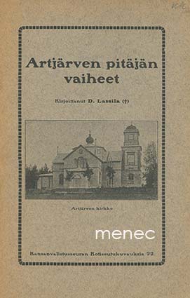 Lassila, D. - Artjärven pitäjän vaiheet 