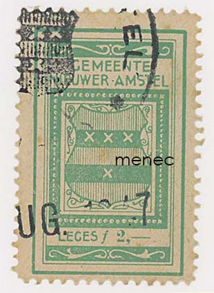 Alankomaat, Nieuwer-Amstel, veromerkki 