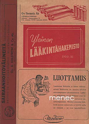 Yleinen lääkintähakemisto 1950-51 