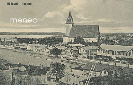 Naantali, rantamaisema, kirkko 
