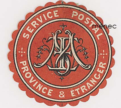 Ranska, Service Postal -paperisinetti 