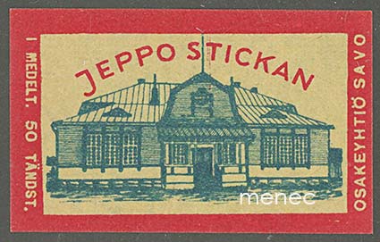 Tulitikkuetiketti, Jeppo Stickan, Jepua 