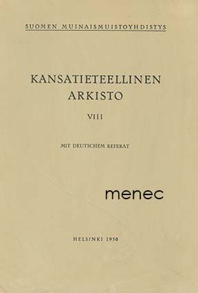 Virtanen, E. A. - Itäkarjalaisten kalastusoikeudesta ja -yhtiöistä 