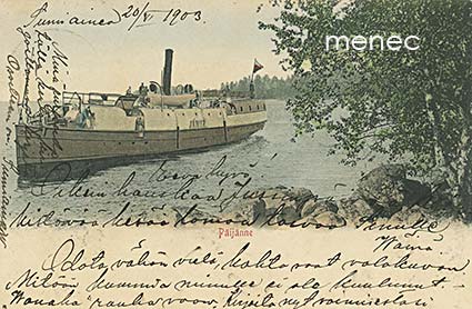 Päijänne, höyrylaiva Jämsä 