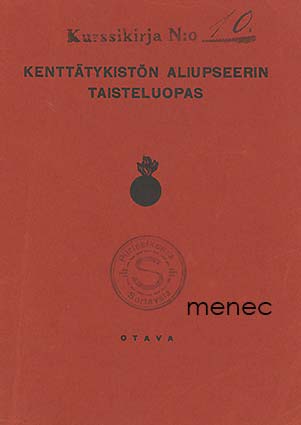 Kenttätykistön aliupseerin taisteluopas 
