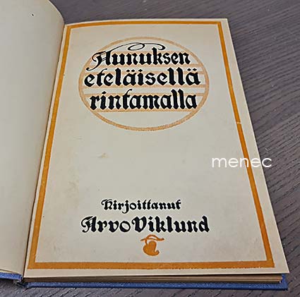 Viklund, Arvo - Aunuksen eteläisellä rintamalla 