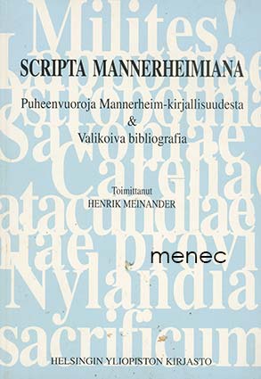 Scripta Mannerheimiana 