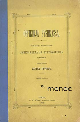 Poppius, Alfred - Oppikirja fysiikassa 