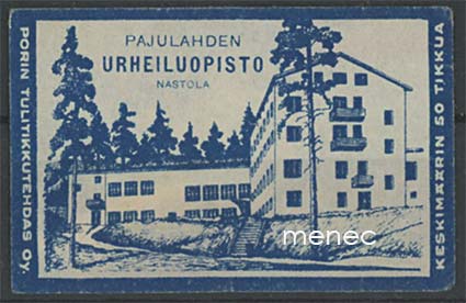 Tulitikkuetiketti, Pajulahden Urheiluopisto, Nastola 