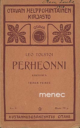 Tolstoi, Leo - Perheonni 