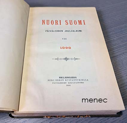 Nuori Suomi 1898 / Auran rannoilta 