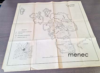 Viapori vuoden 1800 aikoina, kartta 