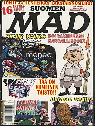 Suomen Mad. Viimeinen numero 