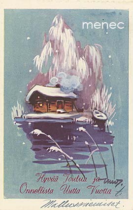 Wendelin, Martta - Talvinen saunaranta 