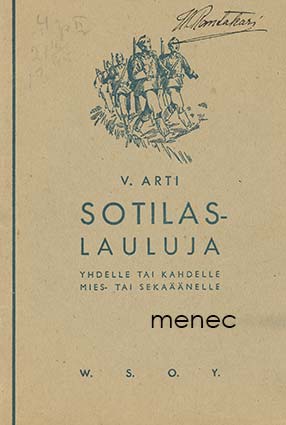 Arti, V. - Sotilaslauluja 