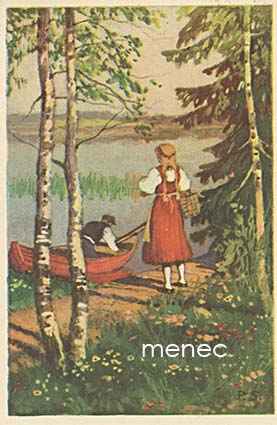 Saharoff, P. - Venettä varustamassa 