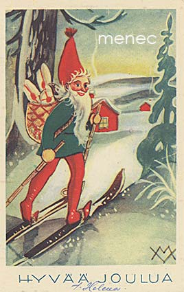 Vänni-Seppänen, Mirja - Hiihtävä tonttu 