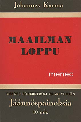 Karma, Johannes - Maailman loppu 