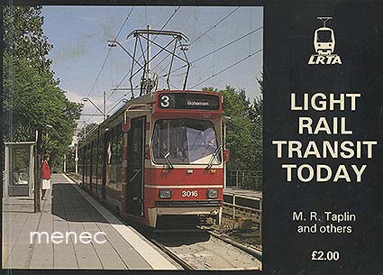 Light Rail Transit Today 