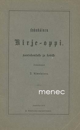 Niwalainen, D. - Lyhykäinen Kirje-oppi 
