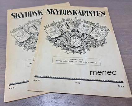 Skyddskåristen 1929, 2 nroa 