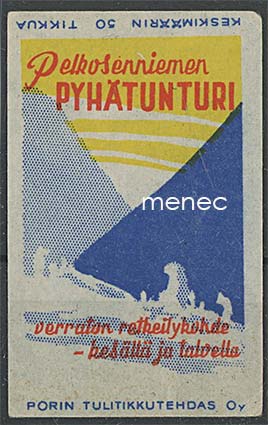 Tulitikkuetiketti, Pelkosenniemen Pyhätunturi 