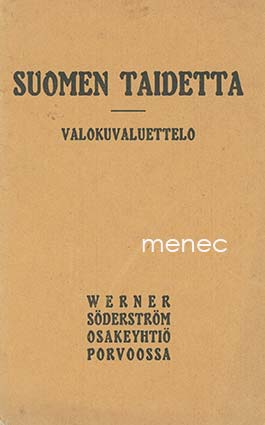 Suomen taidetta. Valokuvaluettelo 