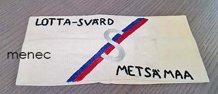 Lotta-Svärd Metsämaa, käsivarsinauha 