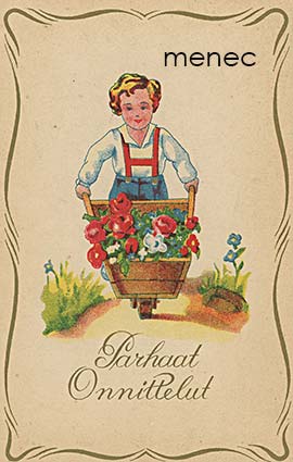 Kottikärryllinen onnitteluja 