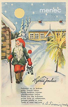 Telegin, Marianne - Pakkasyö on, ja leiskuen ... 