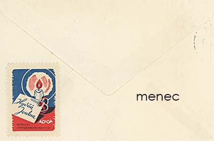 Posti- ja jouluaiheinen kirjeensulkija 