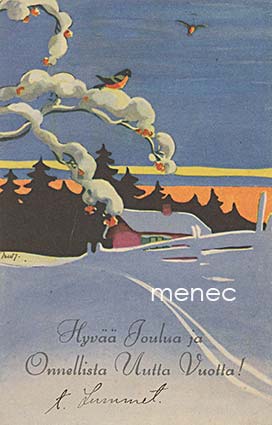Wendelin, Martta - Talvinen maisema 