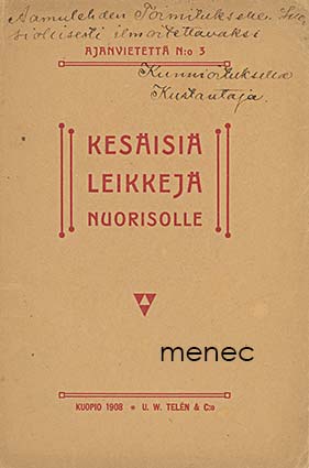 Kesäisiä leikkejä nuorisolle 