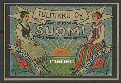 Kansallispukusarjaa, Keski-Pohjanmaa ja Sääksmäki 