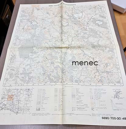 Kivennapa, sotilaskartta 1937 