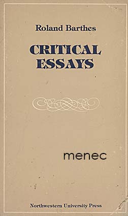 Barthes, Roland - Critical Essays 