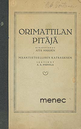 Hardén, Atte - Orimattilan pitäjä 