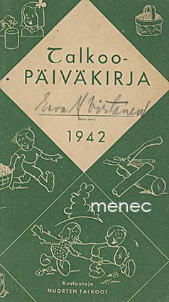 Talkoopäiväkirja 1942 
