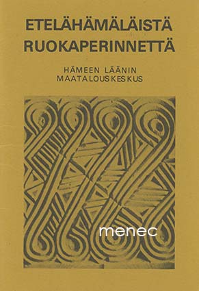 Etelähämäläistä ruokaperinnettä 