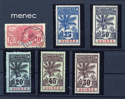 Ranska, Guinea, 6 kpl 