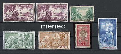 Ranska, Martinique, 7 kpl 