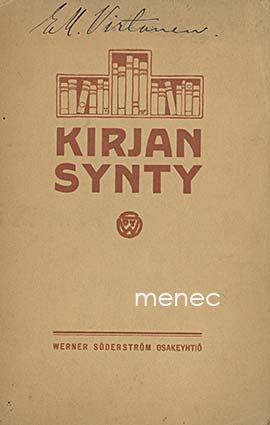 Unger, A. W. - Kirjan synty 