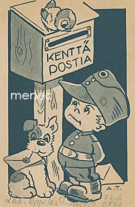 Tilgmann, Arnold - Kenttäpostilaatikko 