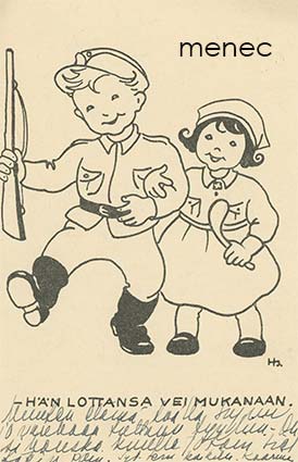 Sjöstedt, Helga - Hän lottansa vei mukanaan 