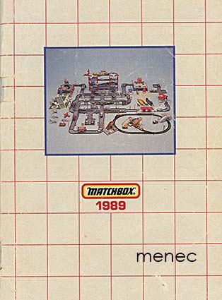 Matchbox 1989 -tuoteluettelo 