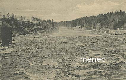 Kajaani, näköala Linnansillalta 