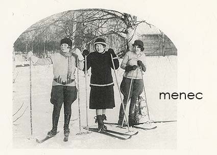 Sotkamo, hiihtomuotia 1920-luvulla 