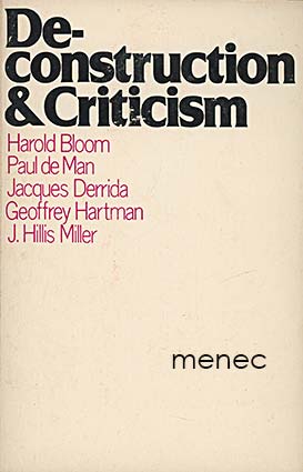 Deconstruction & Criticism 